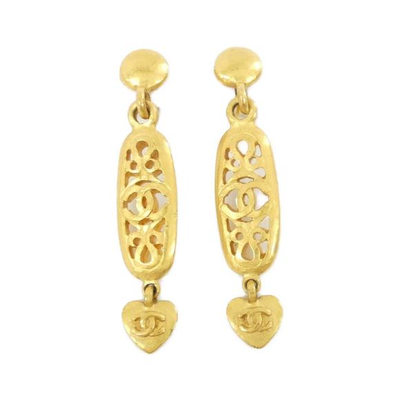 CHANEL Gold Earrings - Picture 1 of 3